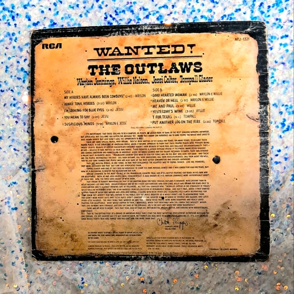 Vintage Outlaws Vinyl - Picture 2 of 3